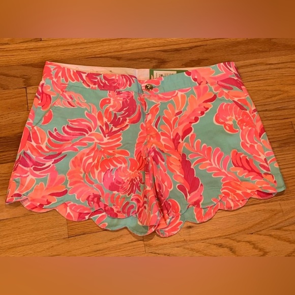 Women’s Lilly Pulitzer Buttercup Shorts- Love Bird Print - Picture 5 of 8